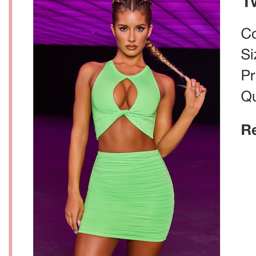 Oh Polly mini skirt